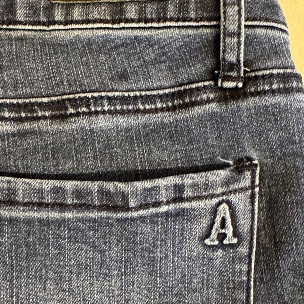 Articles of Society jeans released hem denim vertical seamed  Sz 30 US 10 - Picture 8 of 12